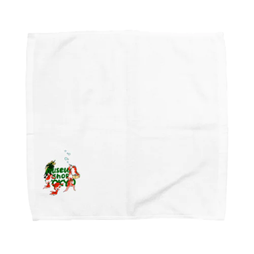 歌川国芳　金魚づくし　玉や玉や　ロゴ版 Towel Handkerchief