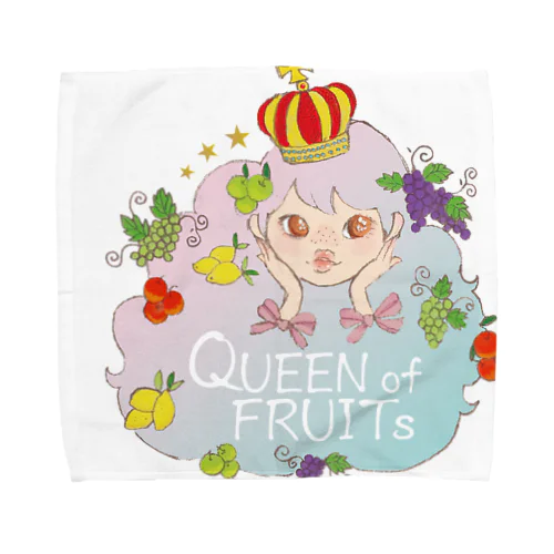 queen of fruits タオルハンカチ