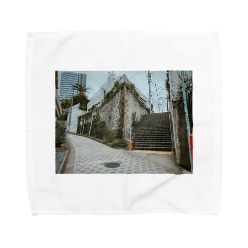 ストリートスナップ｜坂道と階段 Towel Handkerchief