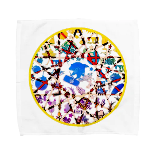 W'SK8　アメリカン Towel Handkerchief