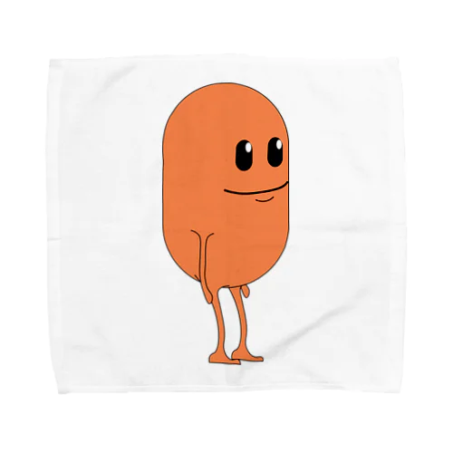 名前なし_オレンジ Towel Handkerchief