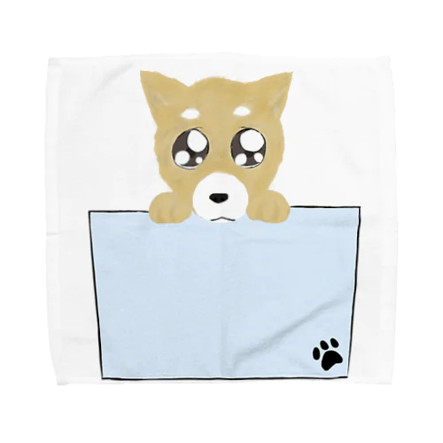 ポケットわんこ Towel Handkerchief