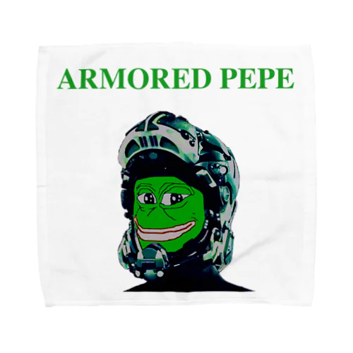 ARMORED PEPE Towel Handkerchief