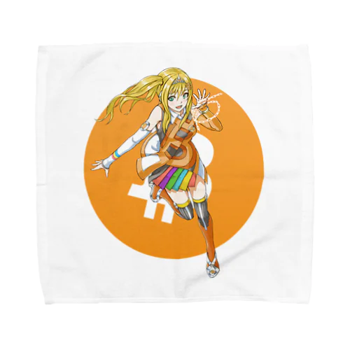 ビットコインちゃん Towel Handkerchief