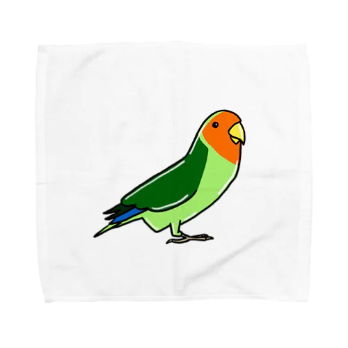 コザクラインコ Towel Handkerchief