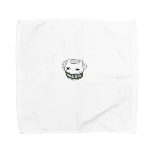 にゃん兵衛。（顔だけver.） Towel Handkerchief