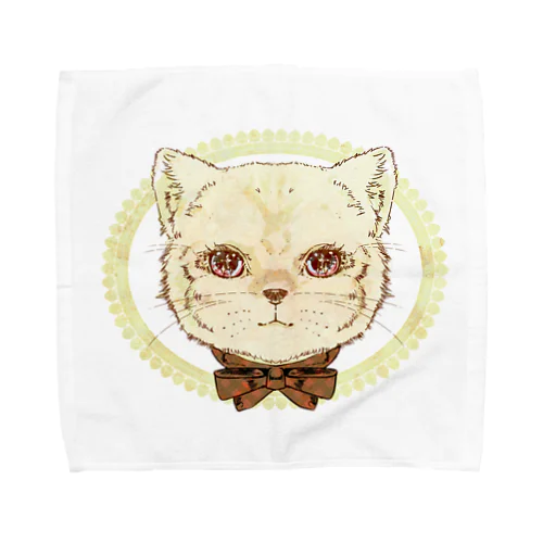 アンティークキャット Towel Handkerchief