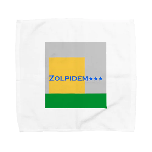 推し薬「ゾルピデム５」 Towel Handkerchief