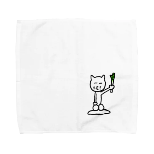 ジョニさん ネギ Towel Handkerchief