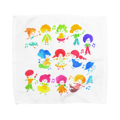 夏の三原色 Towel Handkerchief