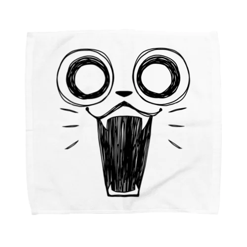 どアップ猫ちゃん Towel Handkerchief