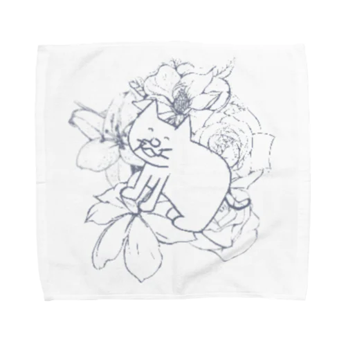 左向きタトゥー Towel Handkerchief