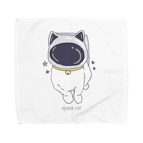 宇宙ねこ。 Towel Handkerchief