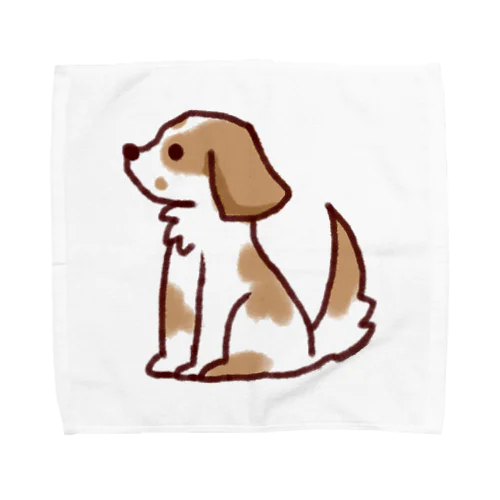 キャバリアわんこ(ブレンハイム) Towel Handkerchief