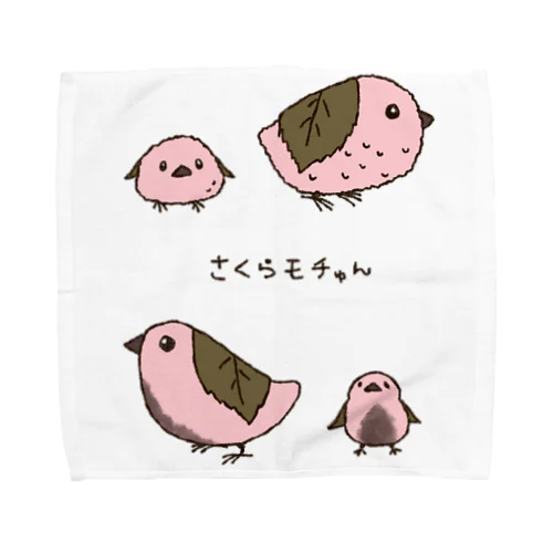 さくらモチゅん Towel Handkerchief