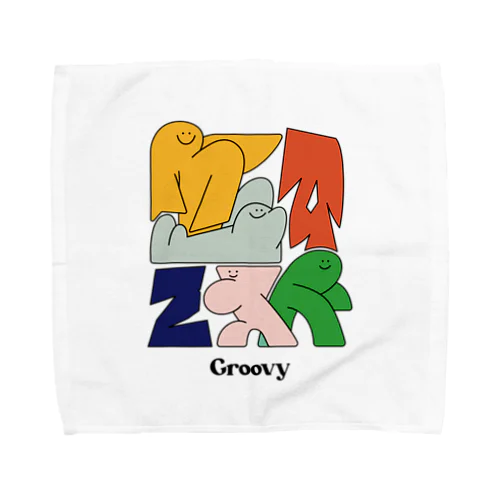 Groovy(light) Towel Handkerchief