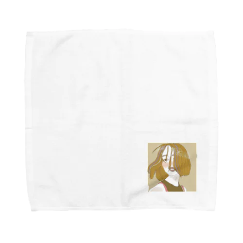 片思いの女の子 Towel Handkerchief