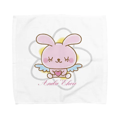 天使のうさぎハピバニちゃん Towel Handkerchief