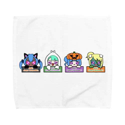 CryptoMaidsHalloween Towel Handkerchief