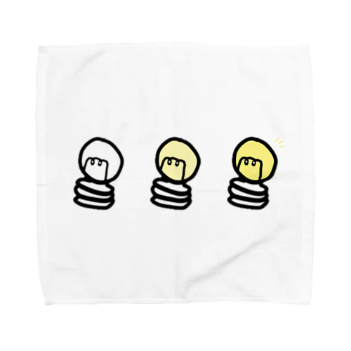 電球ちゃんズ(さんきょうだい) Towel Handkerchief