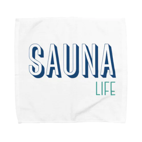 SAUNA LIFE サウナライフ。 タオルハンカチ