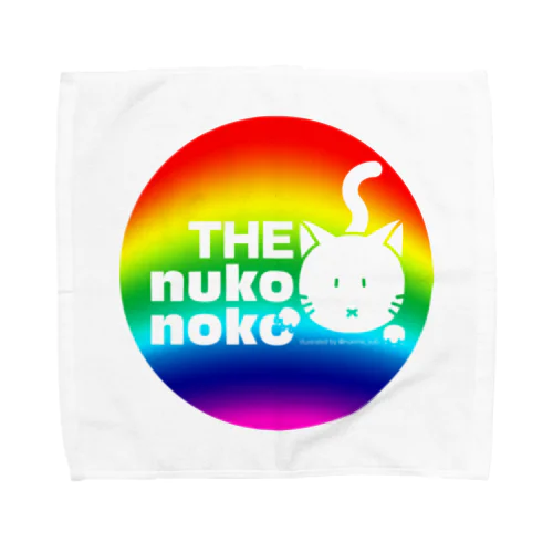 THE nukonoko RAINBOW  Towel Handkerchief