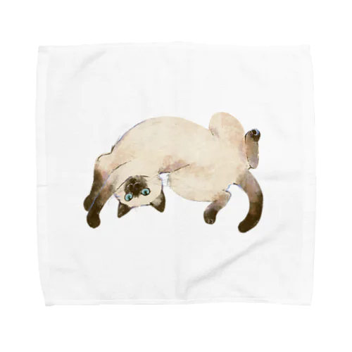 シャム猫 Towel Handkerchief