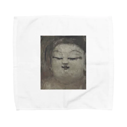 五百幼童経の世界 五百幼童経の世界 仏画：buddha cadre Towel Handkerchief