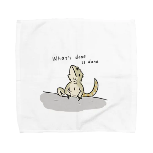 フトアゴ/What's done is done  Towel Handkerchief