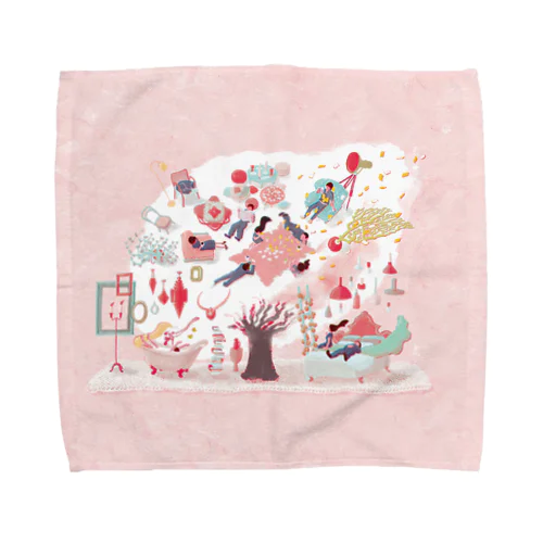 リラックススプリング Towel Handkerchief