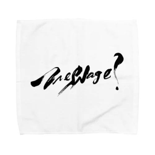 message？ Towel Handkerchief