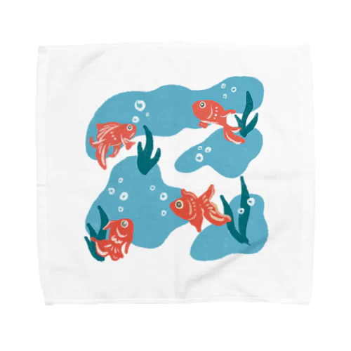 Goldenfish Towel Handkerchief