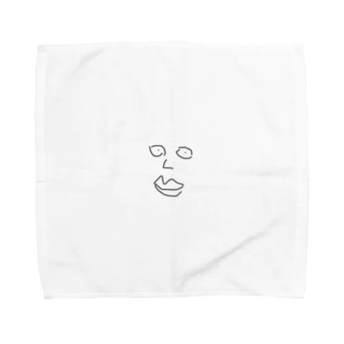 顔 Towel Handkerchief