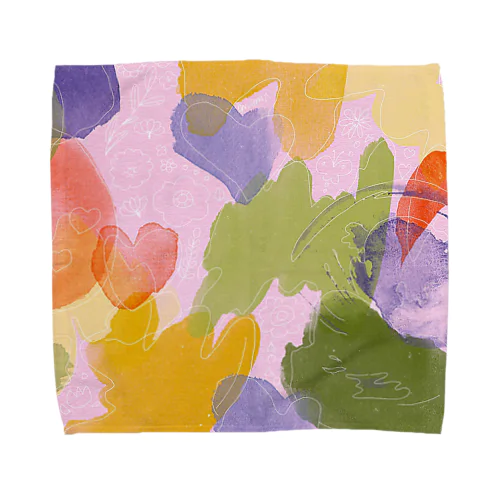 colorful01 Towel Handkerchief