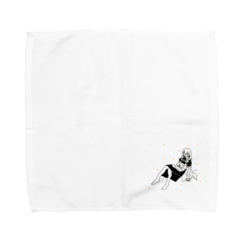 金木犀のメイドさん Towel Handkerchief