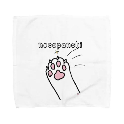 ネコパンチ Towel Handkerchief