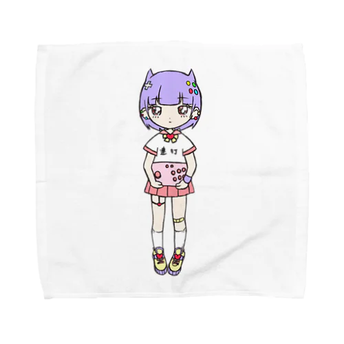 格ゲーメンヘラ女子 Towel Handkerchief