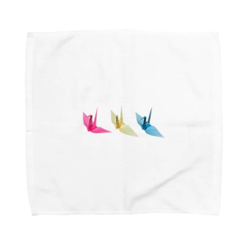 折り鶴シリーズ Towel Handkerchief