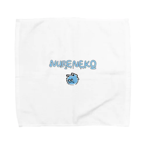 NURENEKO face is wet LOGO Towel Handkerchief