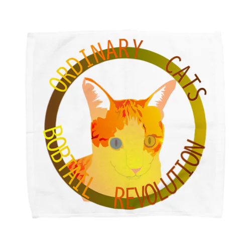 Ordinary Cats01h.t.(秋) Towel Handkerchief