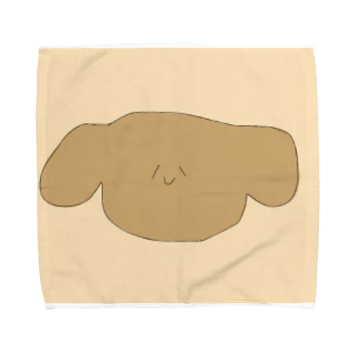 たぶん いぬ Towel Handkerchief