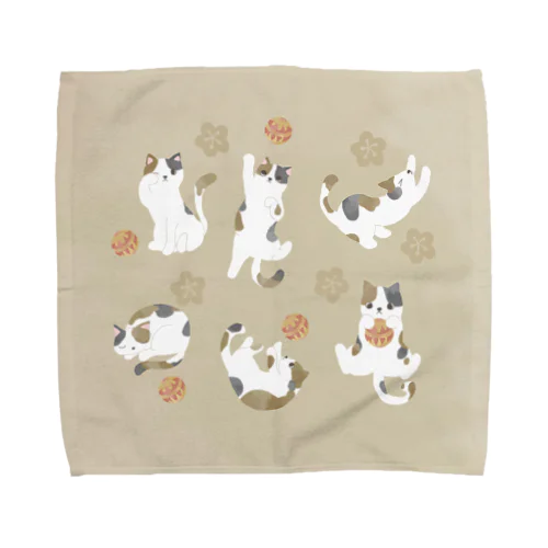 三毛猫 Towel Handkerchief