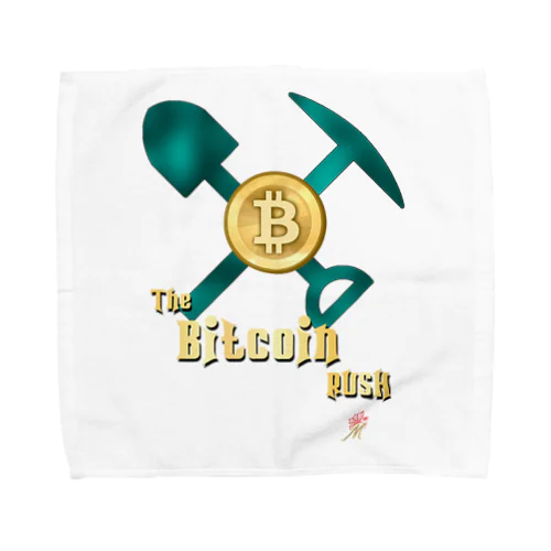 SMF 010 The bitcoin rush Towel Handkerchief