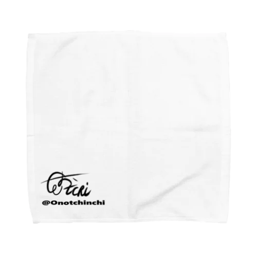 おのっちサイン黒 Towel Handkerchief