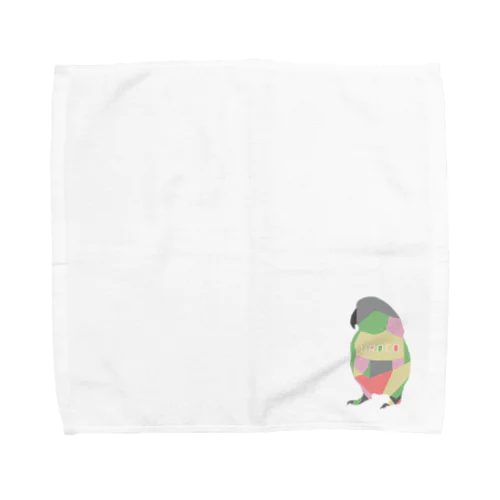 ウロコインコ Towel Handkerchief