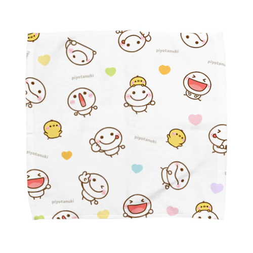 ゆるかわ♡棒人間 Towel Handkerchief