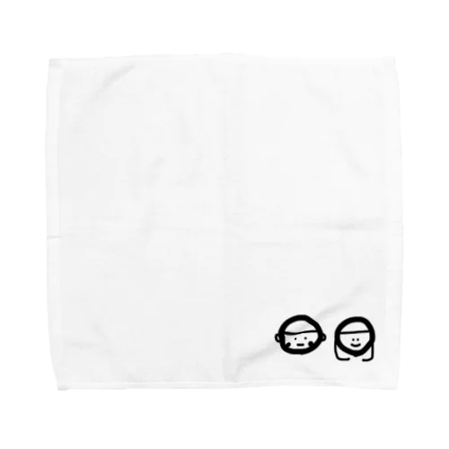 しもぶくれおじさん Towel Handkerchief