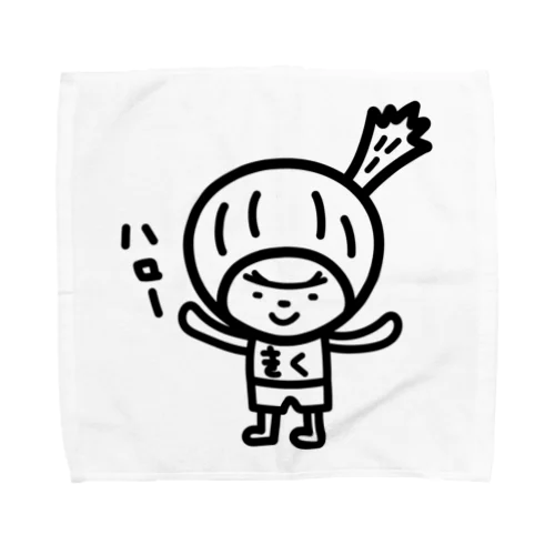 おしゃべりきくのひとりごと　ハローきく Towel Handkerchief