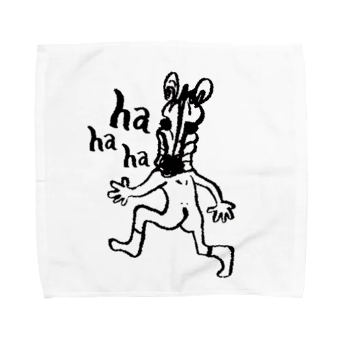 hahaha Towel Handkerchief