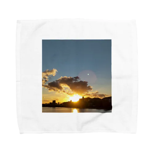 夕焼け Towel Handkerchief